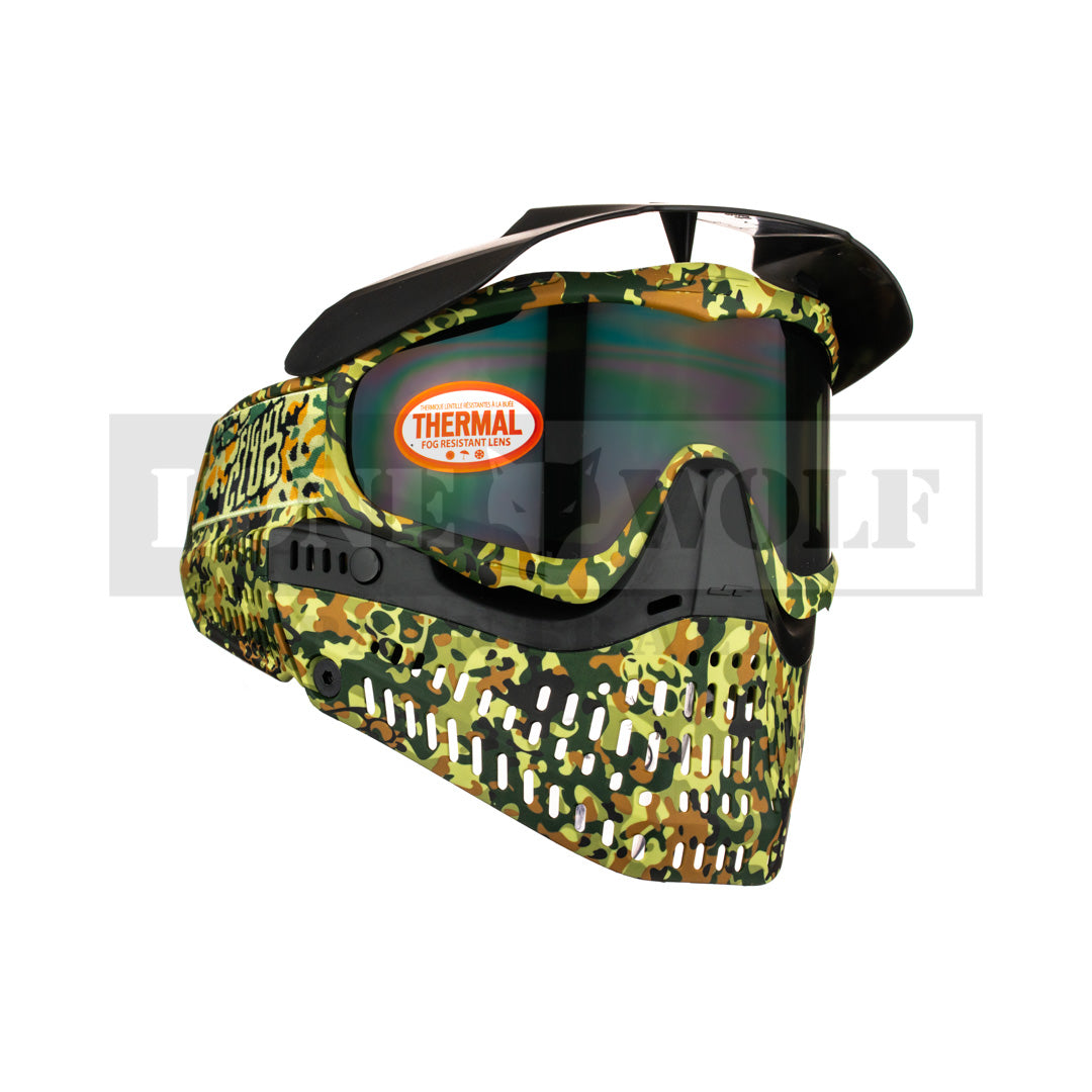 Vintage Jt X-fire Paintball Mask Full Camo 100% Complete