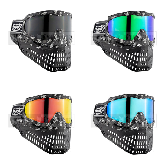 JT Proflex Goggles - Black/Black with Clear Thermal Lens - Adrenaline